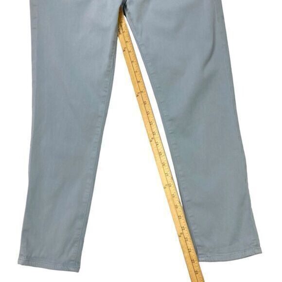AG Adriano Goldschmied Pants Womens 30R Prima Crop Cigarette Light Blue Skinny - Picture 12 of 15